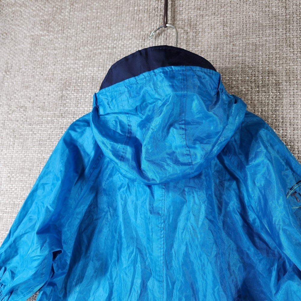 Tuffo Muddy Buddy Rainsuit Waterproof Hooded Onepiece Blue Toddler 2T - Picture 8 of 12